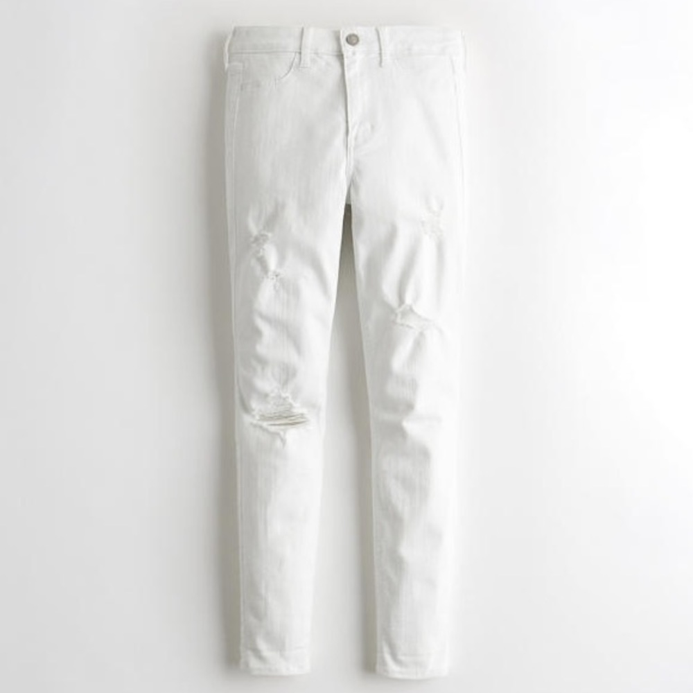Hollister Advanced Stretch High-Rise Crop Jeggings